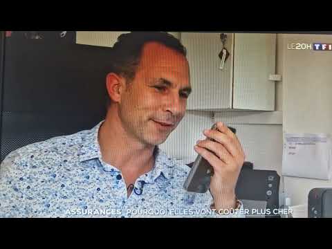 Frédéric Mayer, gérant de JSF Courtage, dans le reportage du 20H de TF1